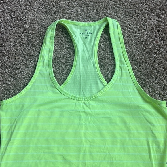 Athleta Racerback Tank Size Medium - Picture 4 of 8